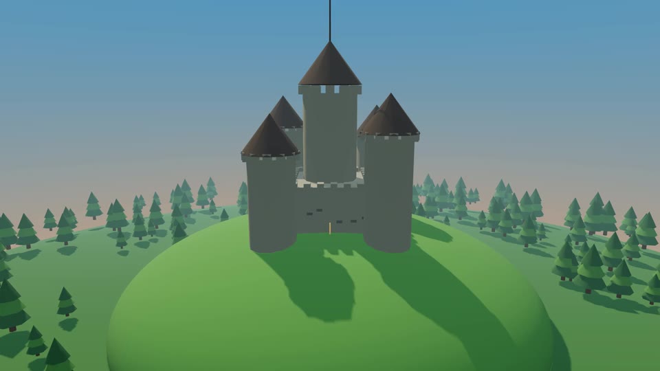 Castle generated by GPT-5.6 Terra high