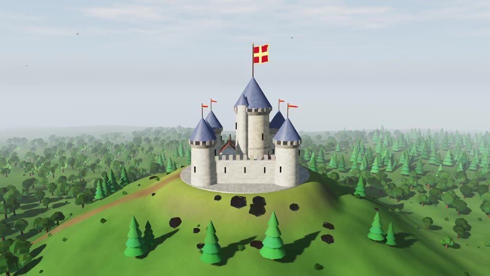 Castle generated by Opus 5