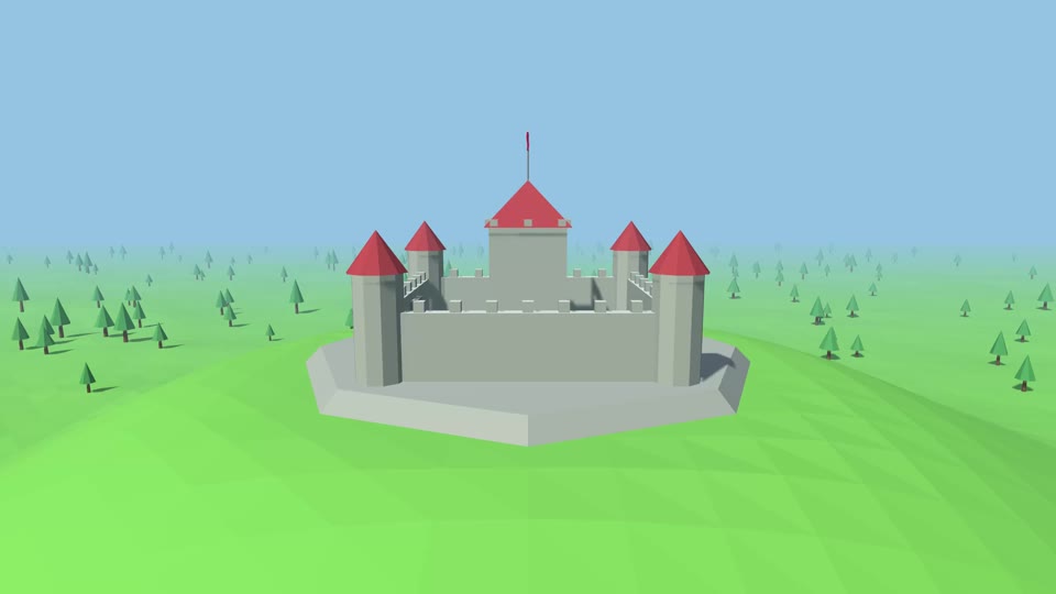 Castle generated by Sonnet 5